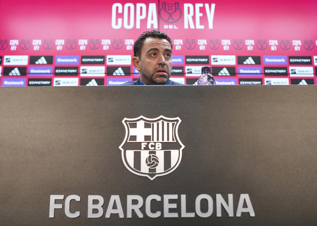 Rueda de prensa de Xavi Hernández Rueda de prensa de Xavi Hernández