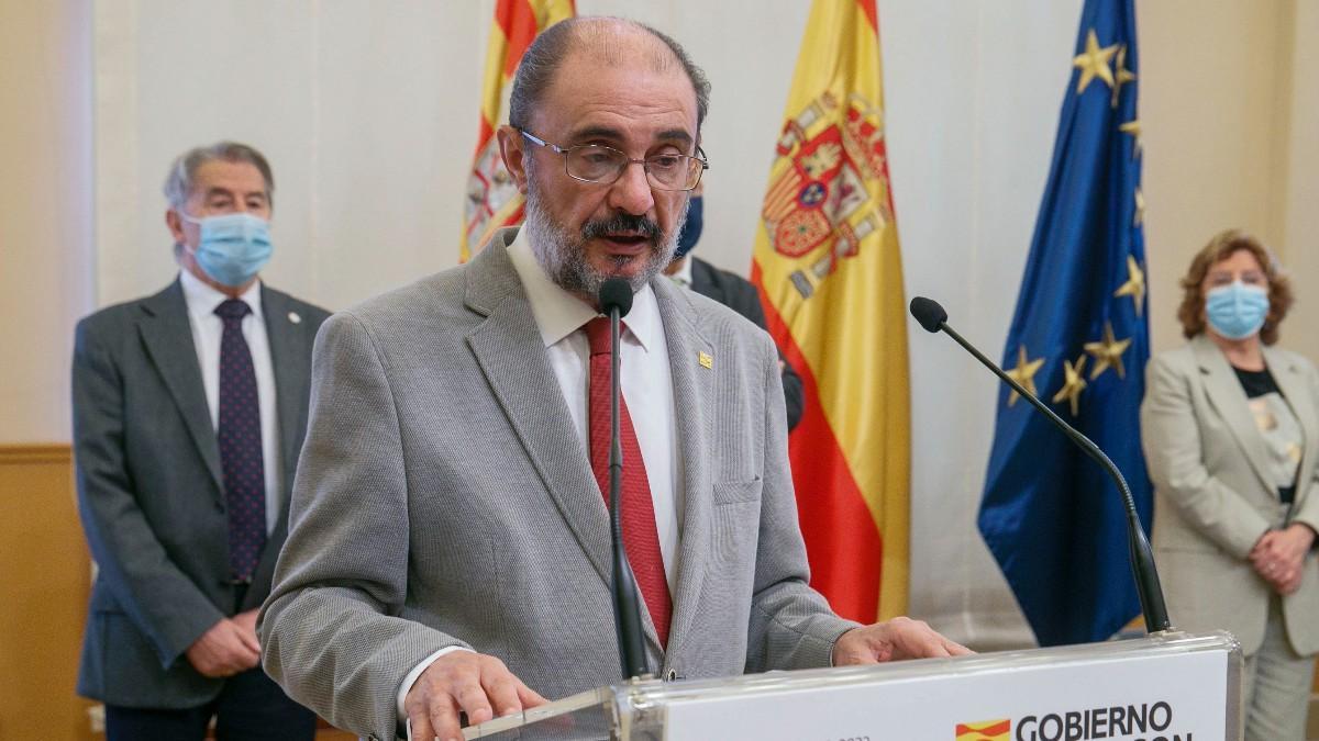 El Presidente de Aragón, Javier Lambán