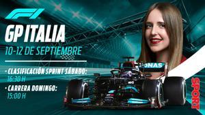 Vea el horario del GP de Italia de F1