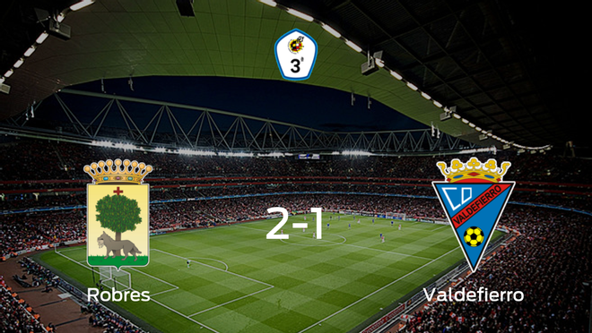 El Robres gana 2-1 en su estadio frente al Valdefierro El Robres gana 2-1 en su estadio frente al Valdefierro