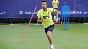 Sergio Busquets mejora de su lesión y ya vuelve a hacer trabajo de campo Sergio Busquets mejora de su lesión y ya vuelve a hacer trabajo de campo