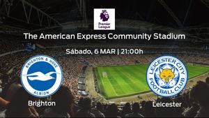 Jornada 27 de la Premier League: previa del encuentro Brighton and Hove Albion - Leicester City Jornada 27 de la Premier League: previa del encuentro Brighton and Hove Albion - Leicester City