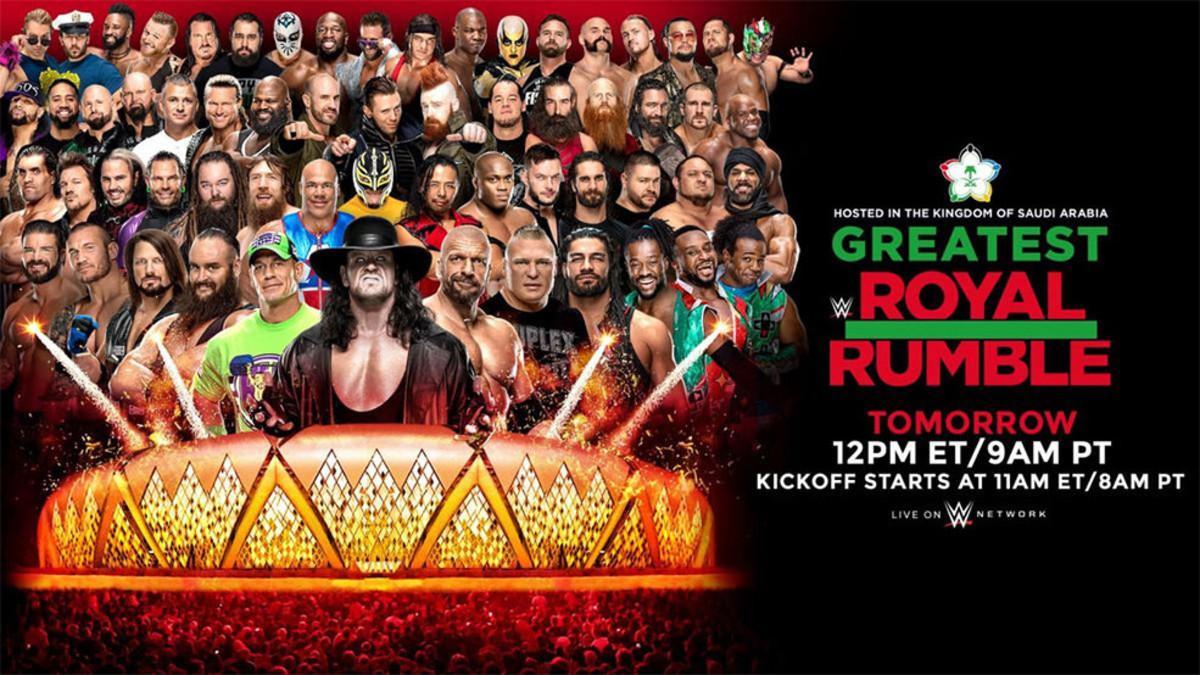 WWE Greatest Royal Rumble horario, cartelera y cómo verlo en vivo