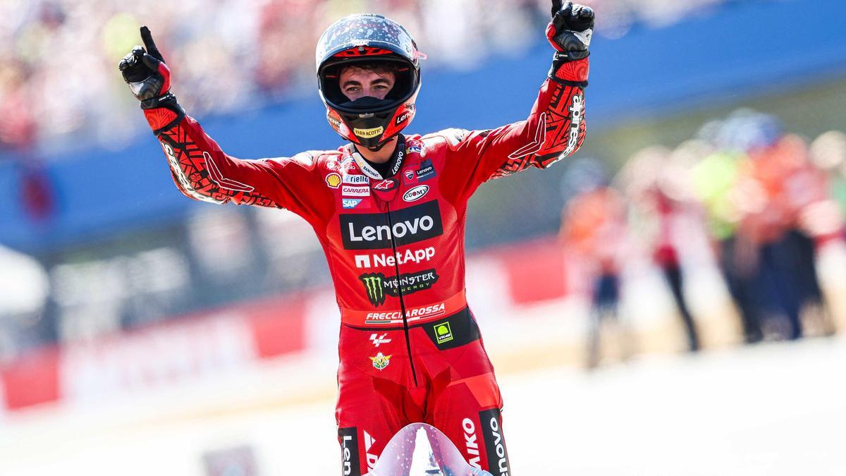 Francesco Bagnaia, organizador de MotoGP 2023 en el circuito de Assen