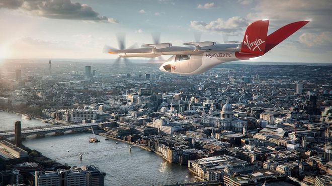 Virgin Atlantic explora el tener un servicio de taxi volador Virgin Atlantic explora el tener un servicio de taxi volador