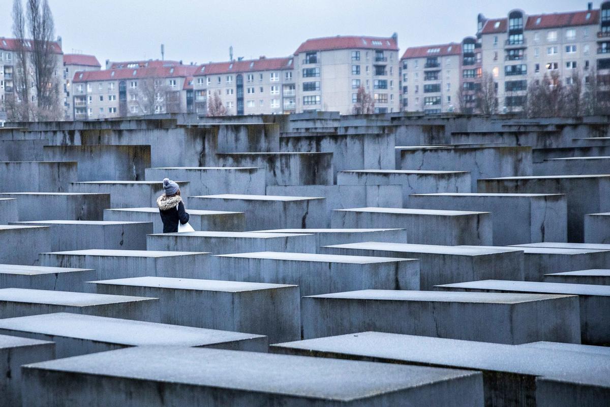 Archivo - Memorial a las víctimas del Holocausto en Berlín, Alemania