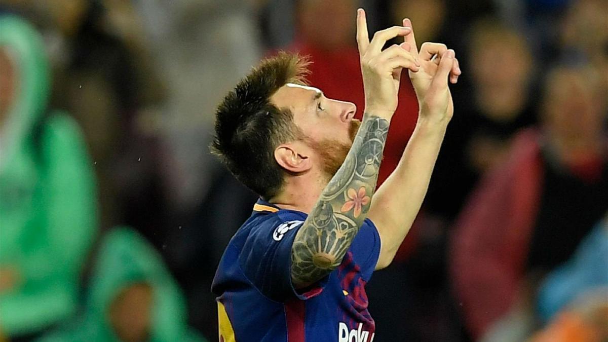 LACHAMPIONS | FC Barcelona - Olympiacos (3-1): El golazo de Messi de falta