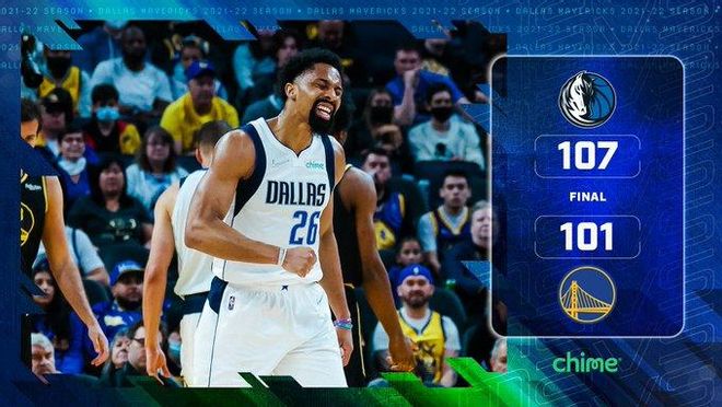 Los Mavs tumban a los Warriors tras una espectacular remontada de 21 puntos