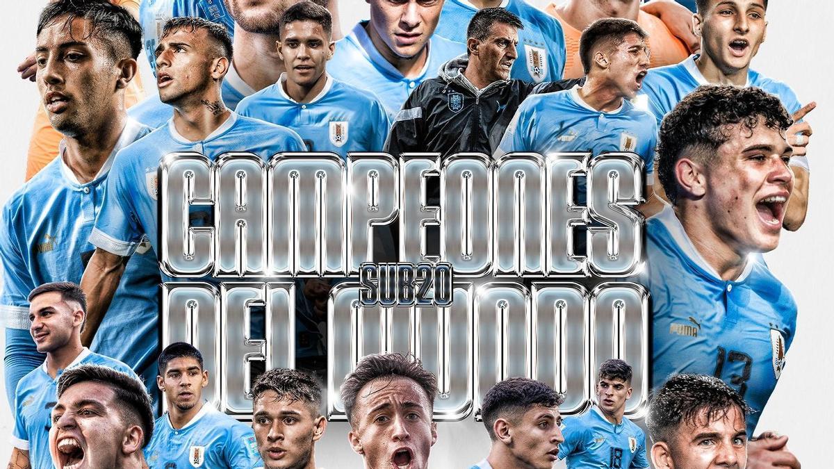 Uruguay se corona campeón del mundo sub-20