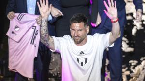 El Inter de Miami presenta a Leo Messi