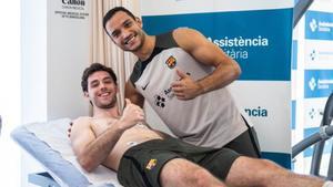 El Barça pasó reconocimiento médico