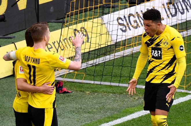 Sancho brilló en el importantísimo triunfo del Dortmund Sancho brilló en el importantísimo triunfo del Dortmund