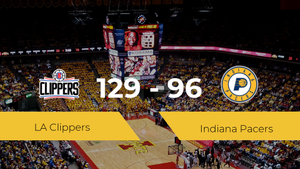 Victoria de LA Clippers ante Indiana Pacers por 129-96 Victoria de LA Clippers ante Indiana Pacers por 129-96
