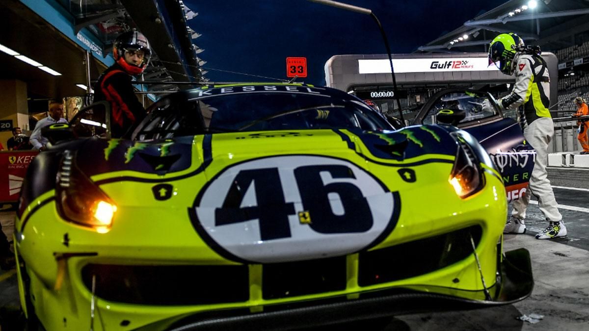 Rossi vuelve a las 12 Horas del Golfo con Ferrari Rossi vuelve a las 12 Horas del Golfo con Ferrari