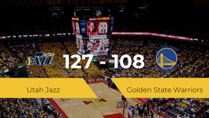 Utah Jazz logra la victoria frente a Golden State Warriors por 127-108 Utah Jazz logra la victoria frente a Golden State Warriors por 127-108