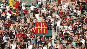 Trifulca entre aficionados del Sevilla y de la AS Roma