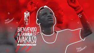 Wakaso ya es nuevo jugador del Granada