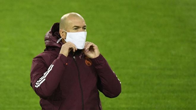 Zidane positivo COVID Zidane positivo COVID