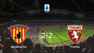 El Benevento y el Torino reparten los puntos tras empatar a dos El Benevento y el Torino reparten los puntos tras empatar a dos