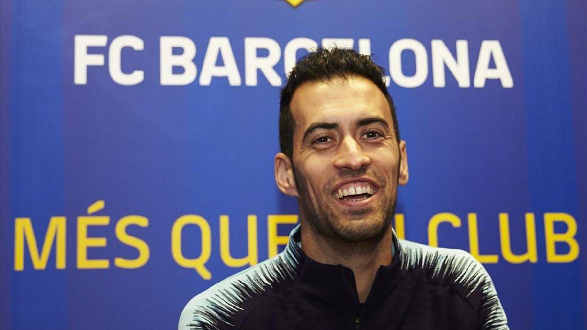 Exclusive Sergio Busquets interview:I think I will be a one club man