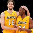 La sociedad de Pau Gasol con Kobe Bryant dio a los Lakers dos títulos consecutivos
