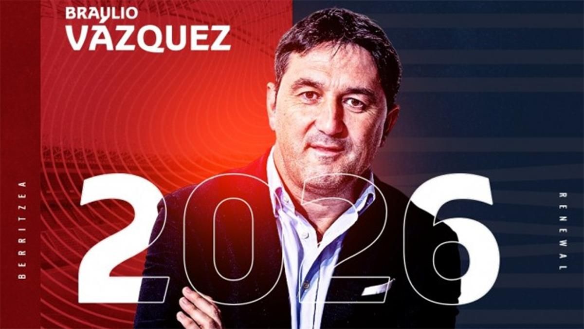 Osasuna renueva a Braulio Vázquez Osasuna renueva a Braulio Vázquez