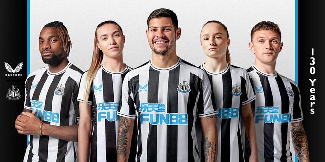 Así es la nueva camiseta del Newcastle para la temporada 2022/23