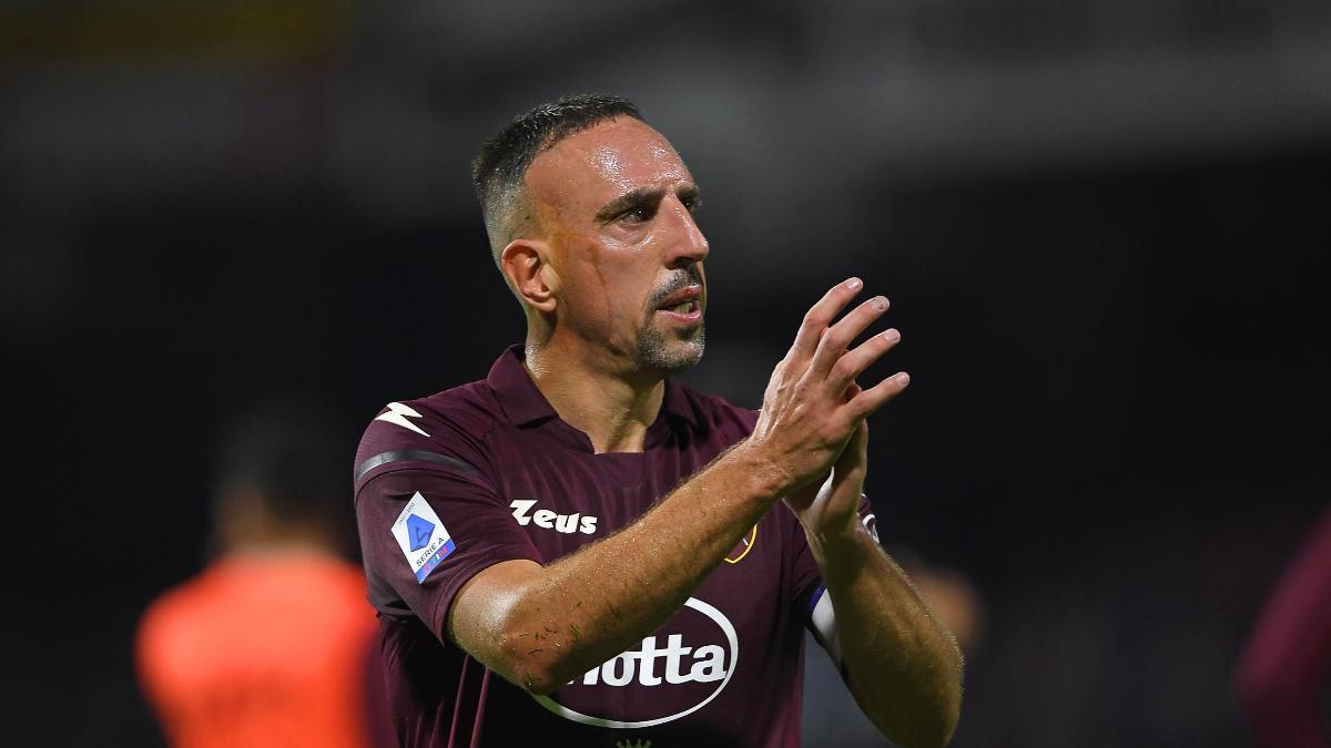 Tras asegurar la permanencia en la Serie A, Franck Ribéry seguirá un año más en la Salernitana