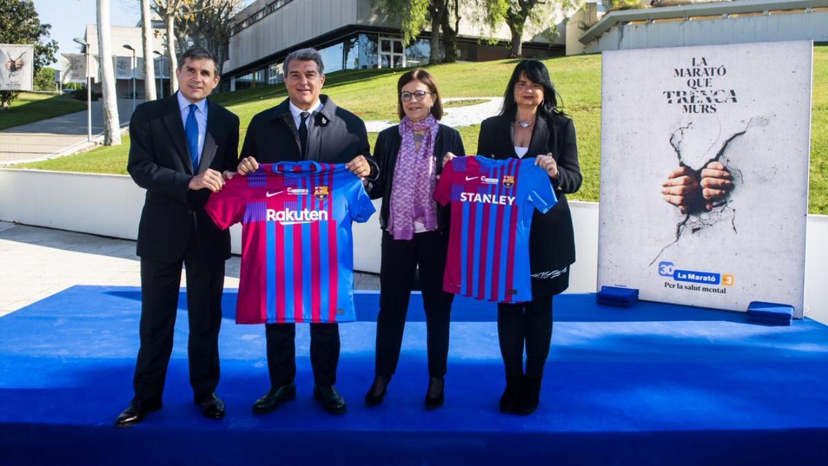 El Barça, con la Marató de TV3 en 2021