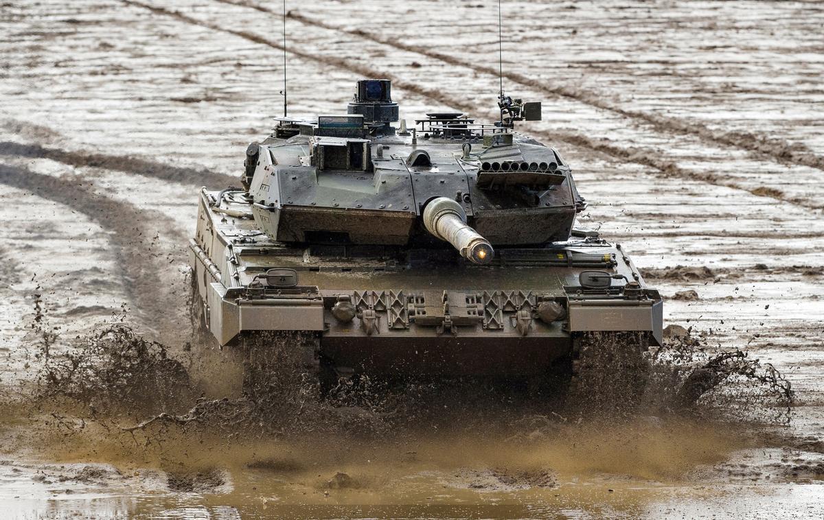 Archivo -  Tanque Leopard 2A6 al servicio de las Fuerzas Armadas de Alemania
