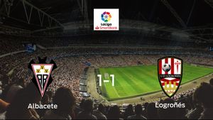 El Albacete y el Logroñés se reparten los puntos tras su empate a uno El Albacete y el Logroñés se reparten los puntos tras su empate a uno