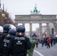 Efectivos policiales en Berlín.