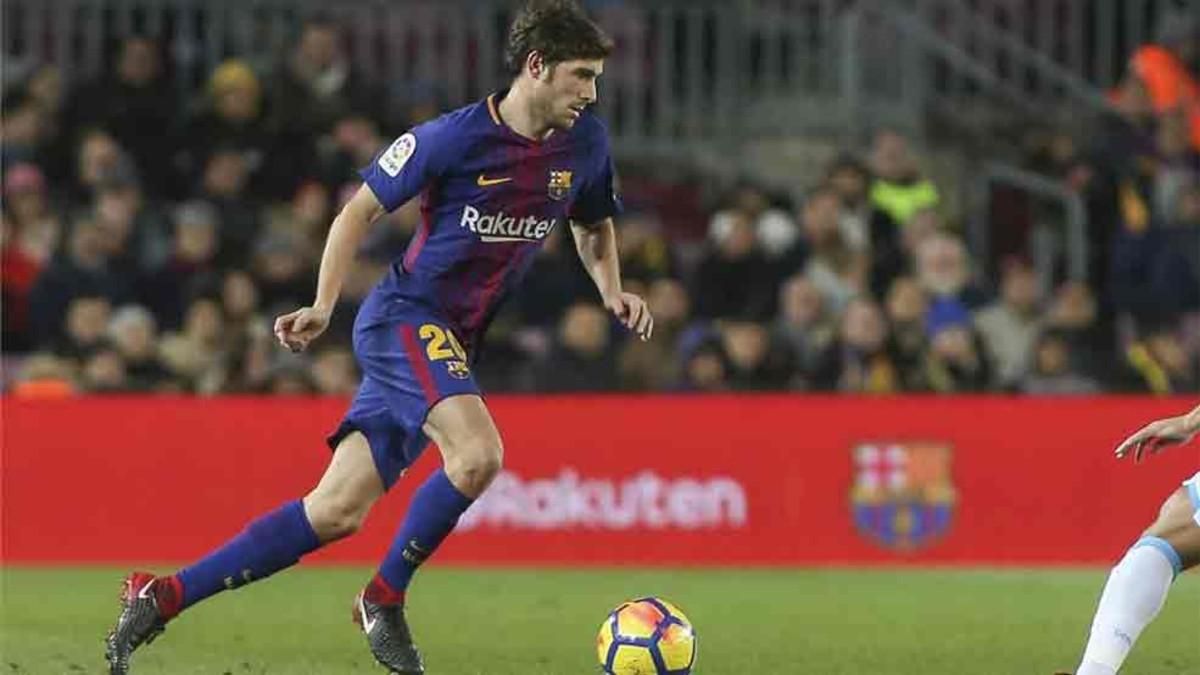 Sergi Roberto estará en el once titular del Barcelona ante el Betis Sergi Roberto estará en el once titular del Barcelona ante el Betis