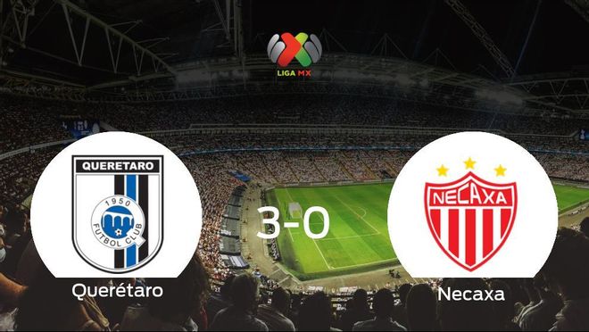 Tres puntos para el casillero del Querétaro tras pasar por encima del Necaxa (3-0) Tres puntos para el casillero del Querétaro tras pasar por encima del Necaxa (3-0)