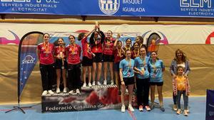 Vic i Borges, campions de Catalunya per equips