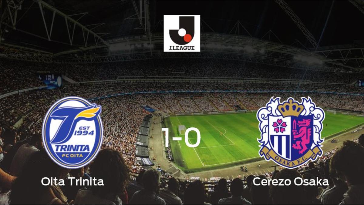 Triunfo del Oita Trinita por 1-0 frente al Cerezo Osaka