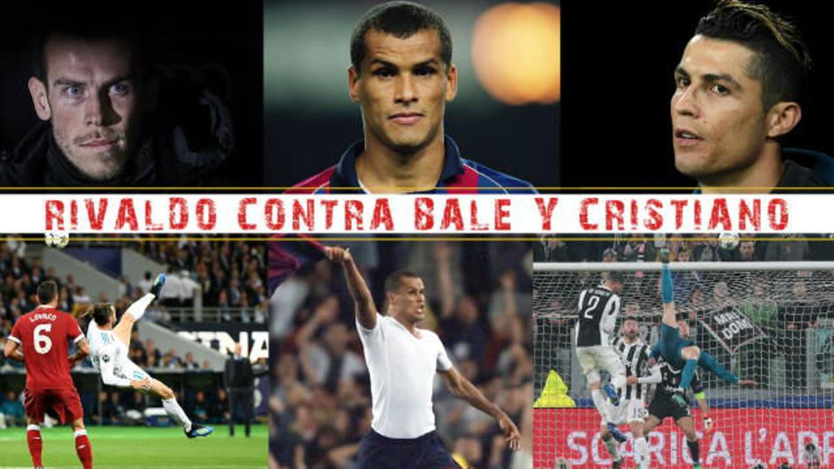 Rivaldo elige su chilena frente a las de Bale y Cristiano