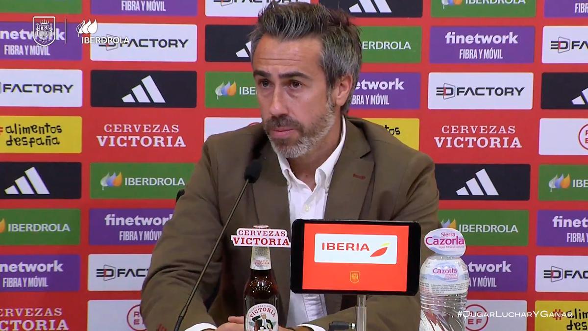 Jorge Vilda: Queremos que las jugadoras nos lo pongan lo más difícil posible