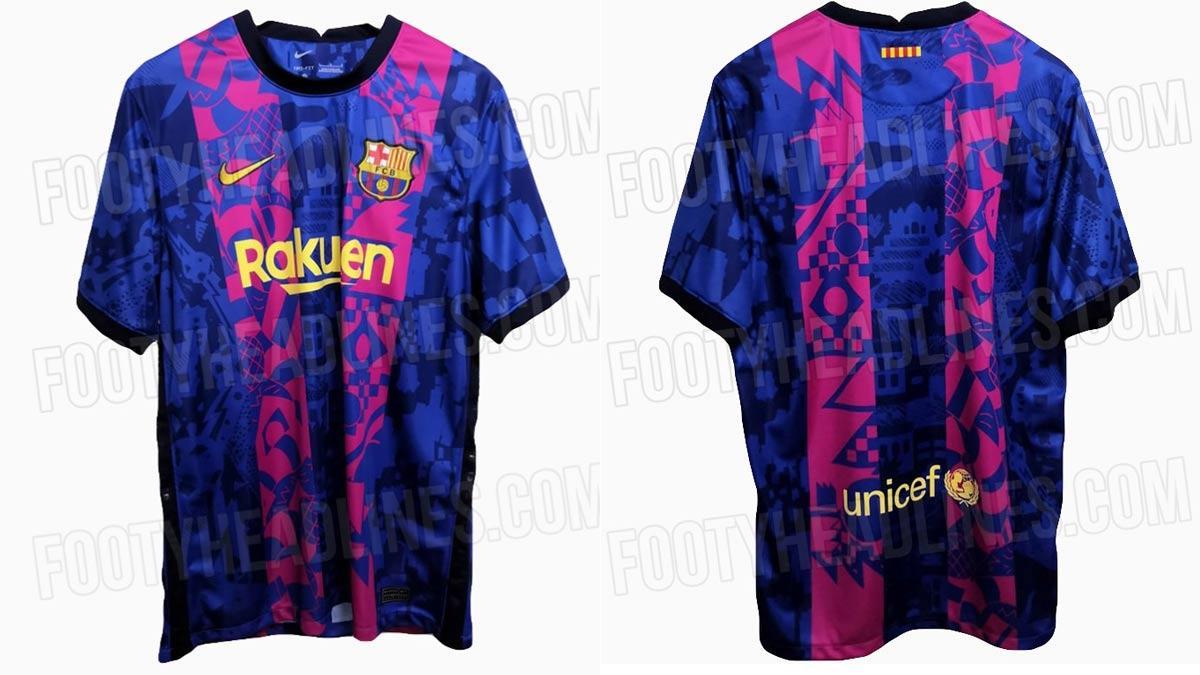 Así será la camiseta del Barça en Champions para partidos en el Camp Nou