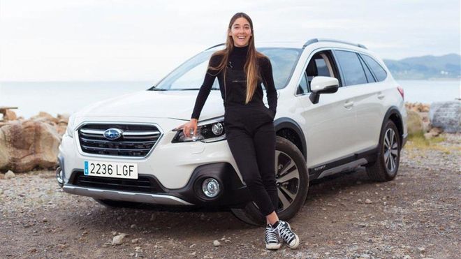 La surfista Garazi Sánchez, doble campeona de España, embajadora de Subaru La surfista Garazi Sánchez, doble campeona de España, embajadora de Subaru