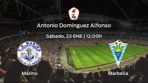 Previa del partido de la jornada 11: Marino - Marbella Previa del partido de la jornada 11: Marino - Marbella