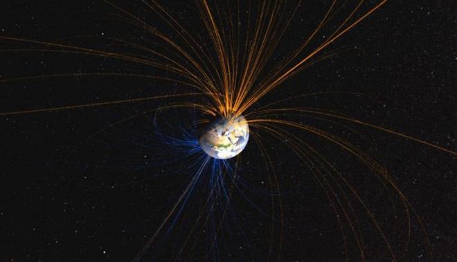 El núcleo interno de la Tierra evitó el colapso de nuestro campo magnético hace 550 millones de años