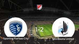 El Minnesota United se lleva tres puntos después de vencer 1-2 al Sporting Kansas City El Minnesota United se lleva tres puntos después de vencer 1-2 al Sporting Kansas City