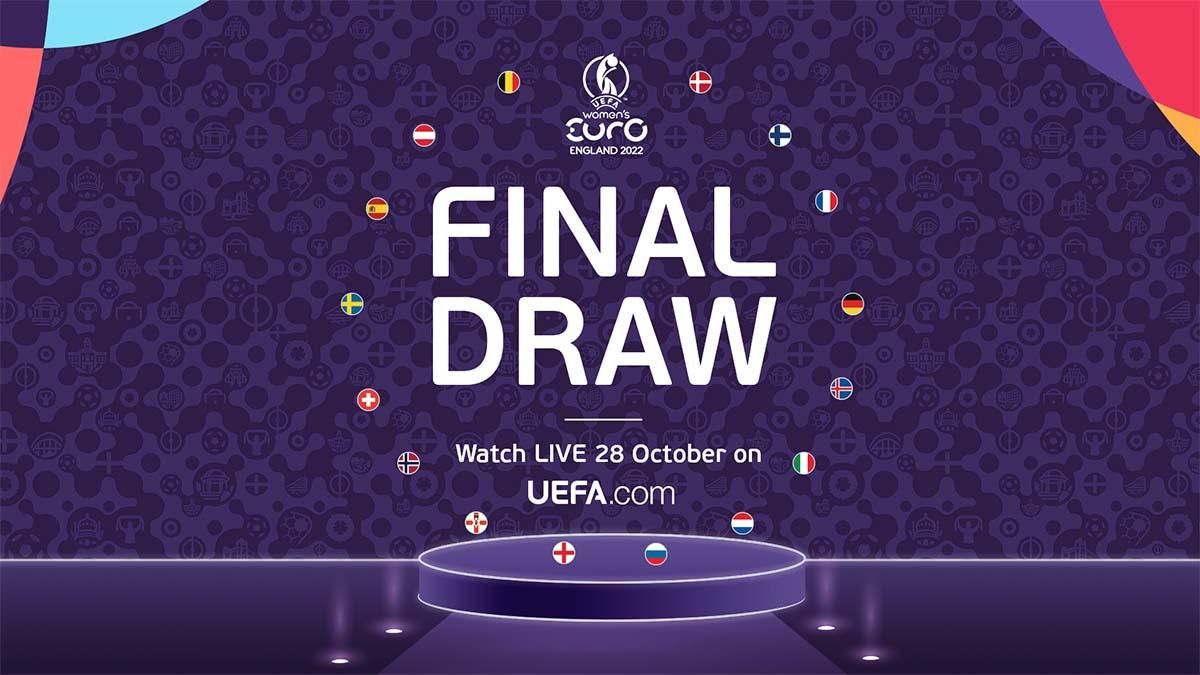 Los bombos para el sorteo de la Eurocopa 2022 femenina Los bombos para el sorteo de la Eurocopa 2022 femenina