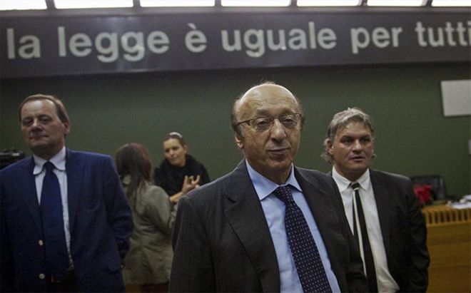 Moggi, el principal responsable del Calciopoli que acabó con la Juventus en la Serie B Moggi, el principal responsable del Calciopoli que acabó con la Juventus en la Serie B