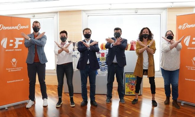 La Federació Catalana presentó la campaña en la sede federativa La Federació Catalana presentó la campaña en la sede federativa