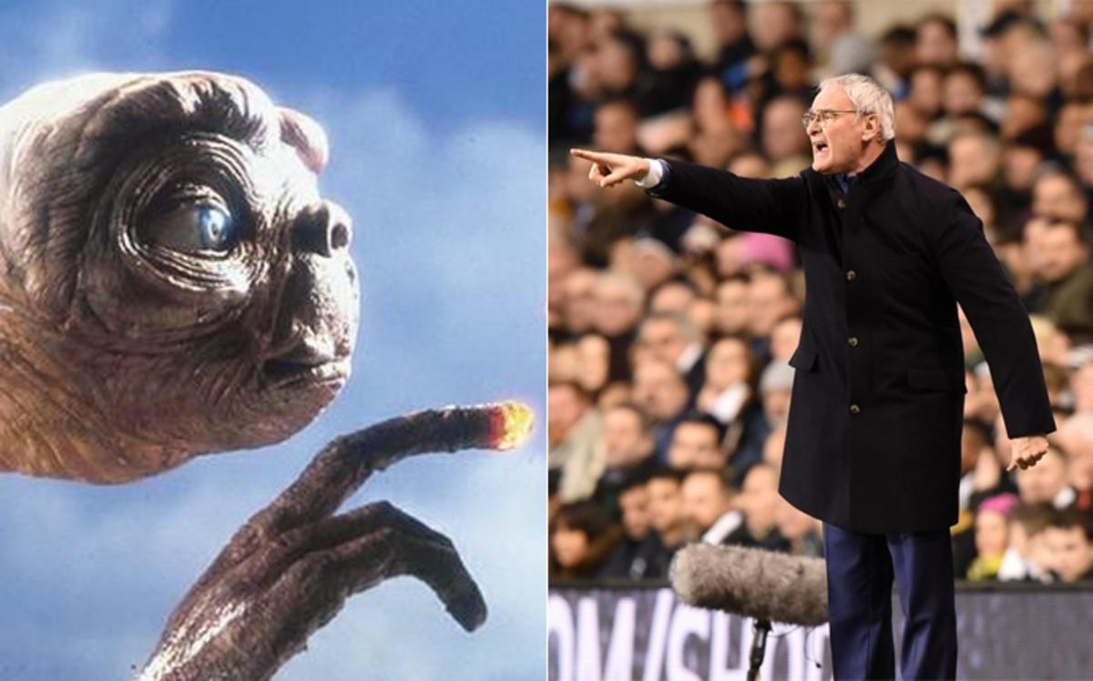 Ranieri comparó, en tono jocoso, las opciones de su Leicester en la Premier con el regreso de ET a la Tierra Ranieri comparó, en tono jocoso, las opciones de su Leicester en la Premier con el regreso de ET a la Tierra