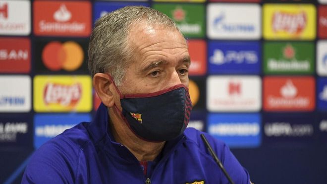 Andreu Plaza, hasta ahora entrenador del Barcelona de fútbol sala. Andreu Plaza, hasta ahora entrenador del Barcelona de fútbol sala.
