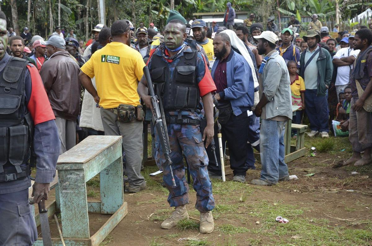 Papúa comienza proceso electoral entre fuertes medidas de seguridad