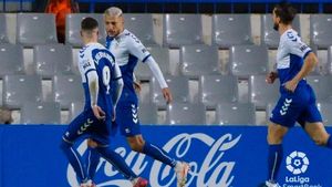El Sabadell celebra un tanto El Sabadell celebra un tanto